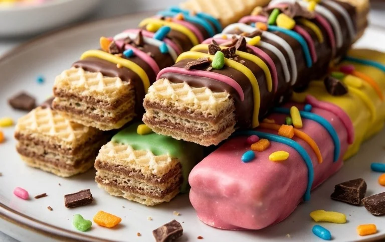 Sugar Wafer Pencil Cookies