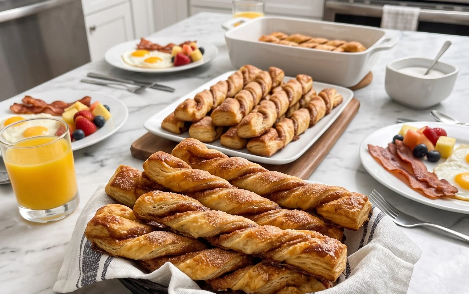 Easy Cinnamon Twist Sticks Family Breakfast Recipe