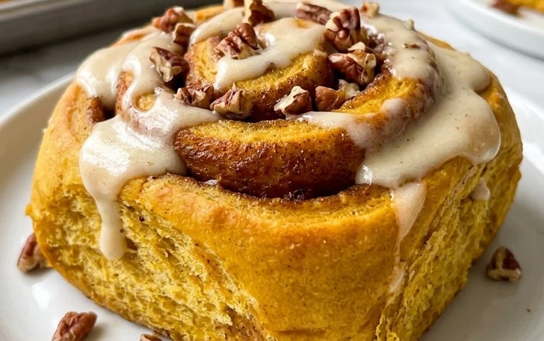 Pumpkin Cinnamon Rolls