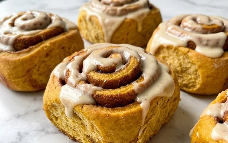 Pumpkin Cinnamon Rolls