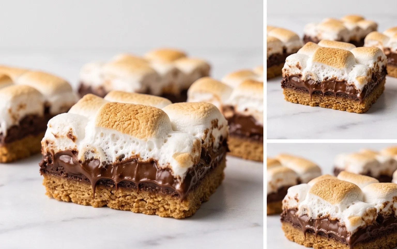 Easy S’mores Cookie Bars Campfire-Free Delight