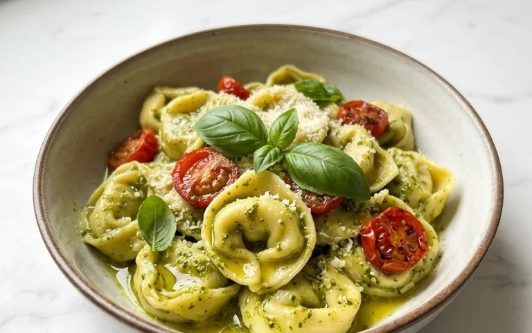 Quick Pesto Tortellini Recipe Easy Weeknight Dinner