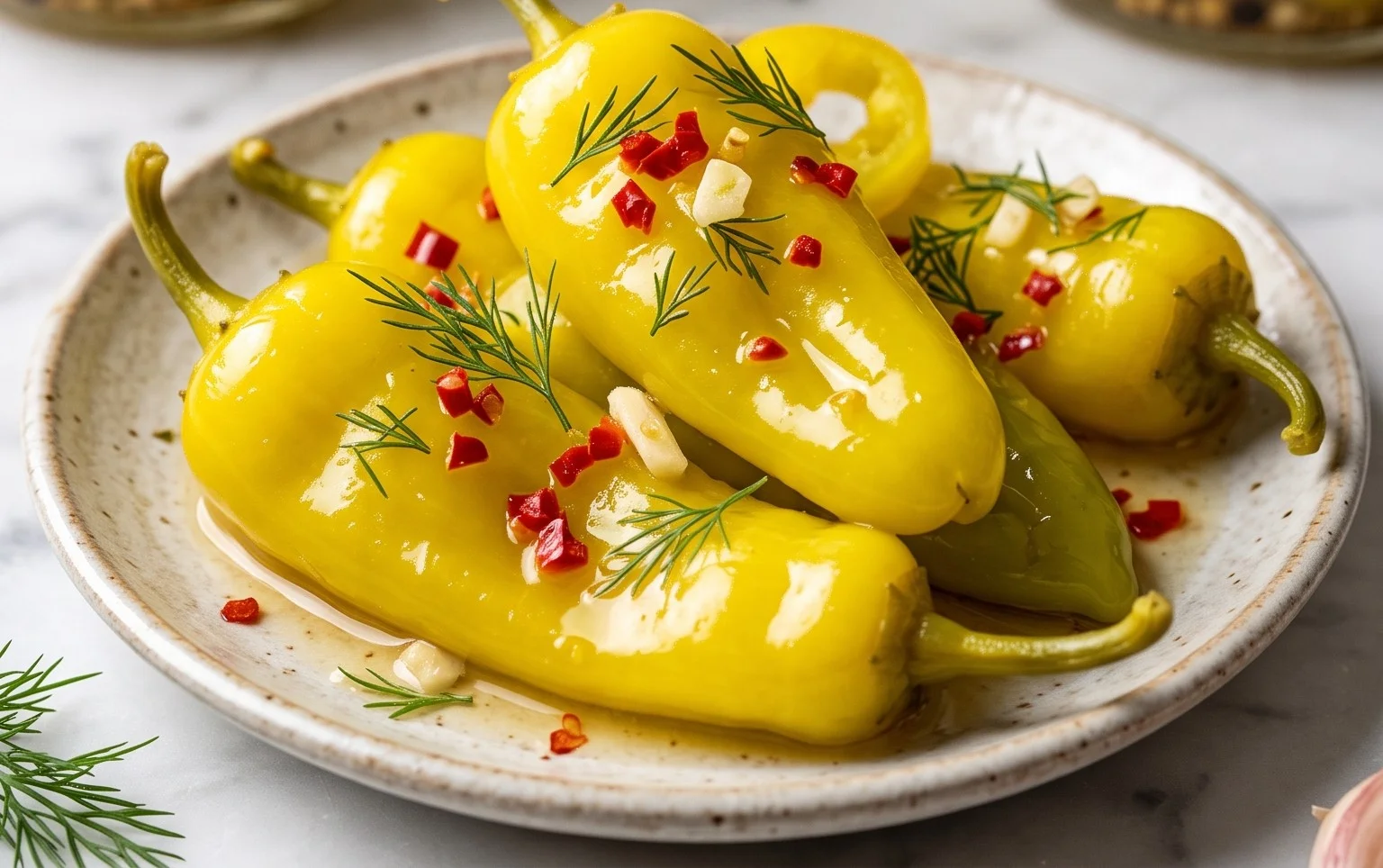 Pickled Banana Peppers