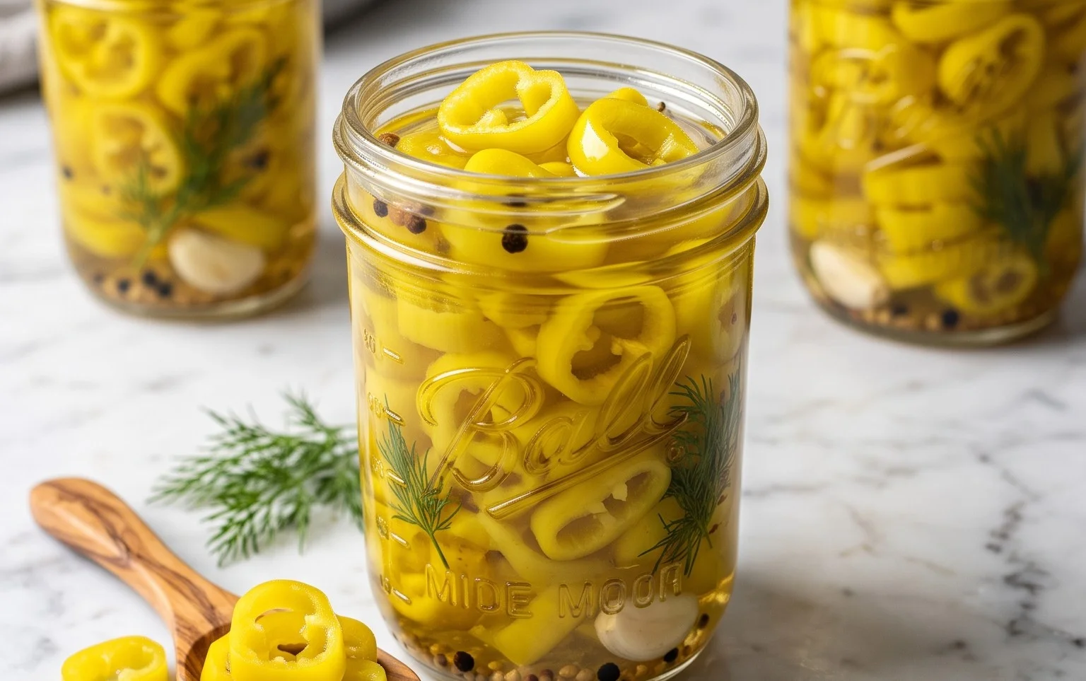 Zesty Pickled Banana Peppers for Sandwiches