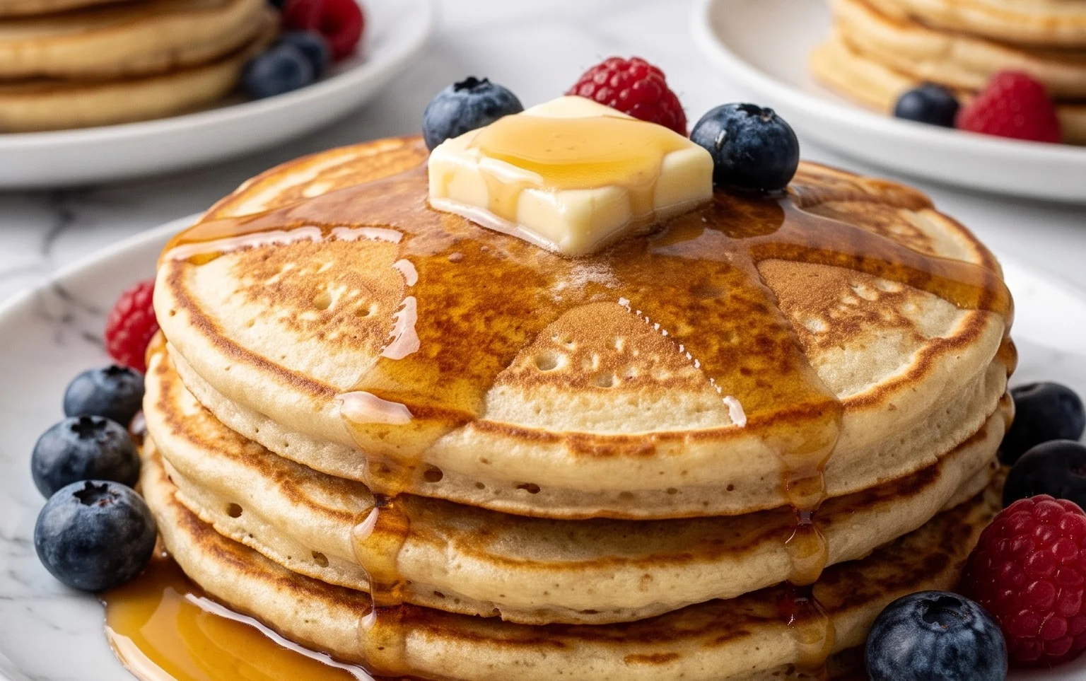 Fluffy Sourdough Discard Pancakes – Tangy & Delicious